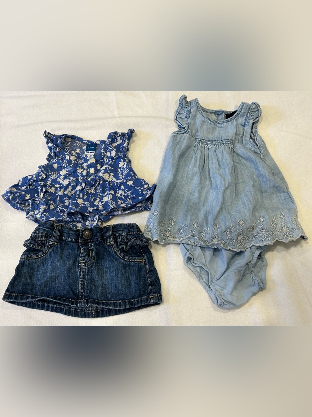 Baby girl summer outfit bundle